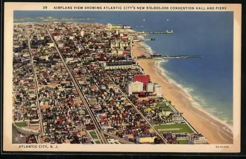AK Atlantic City, NJ, Airplane View