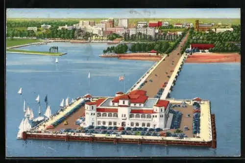 AK St. Petersburg, FL, Recreation Pier from the Air