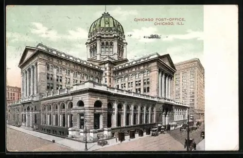 AK Chicago, IL, Post-Office