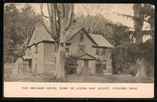 AK Concord, MA, The Orchard House, Home of Louisa May Alcott