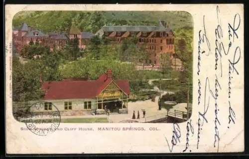 AK Manitou Springs, CO, Soda Springs and Cliff House