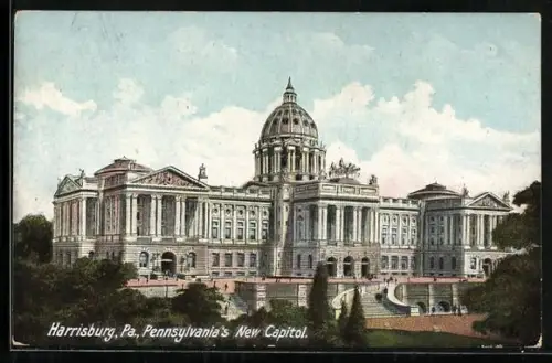 AK Harrisburg, Pennsylvania`s New Capitol
