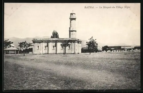 AK Batna, La Mosquee du Village Negre
