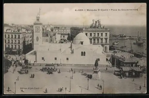 AK Alger, Mosquée El-Djedid, Place du Gouvernement