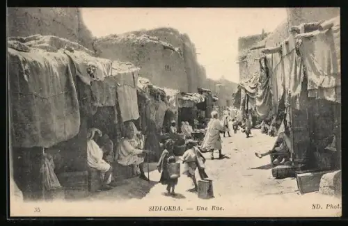 AK Sidi-Okba, Une Rue