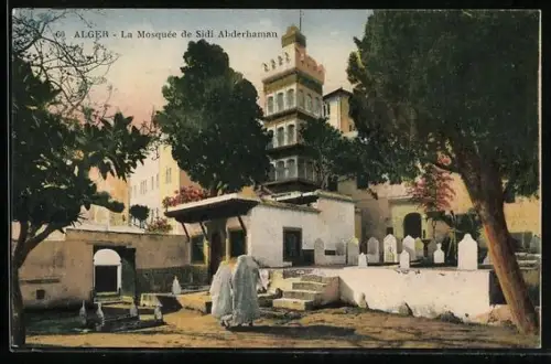 AK Alger, La Mosquée de Sidi-Abderrhaman