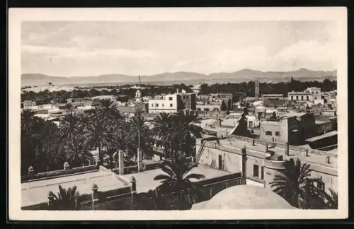 AK Biskra, Vue Generale sur le Col Sfa