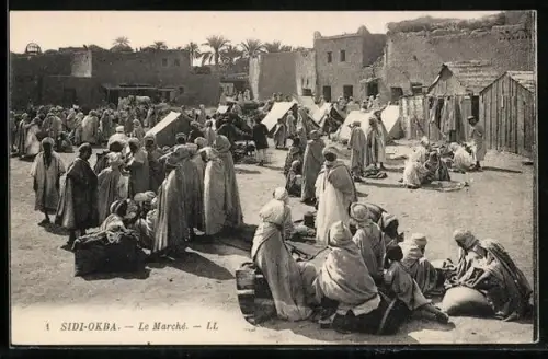 AK Sidi-Okba, Le Marché
