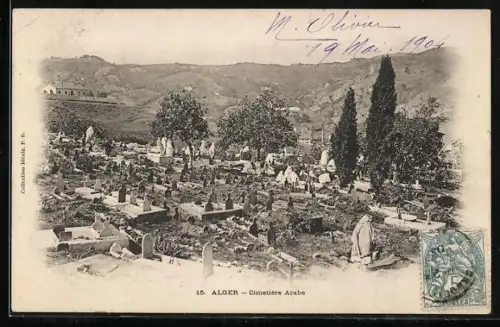 AK Alger, Cimetière Arabe