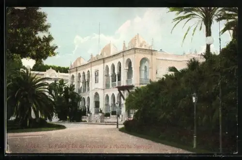 AK Alger, Le Palais d`Eté du Gouverneur à Mustapha Superieur