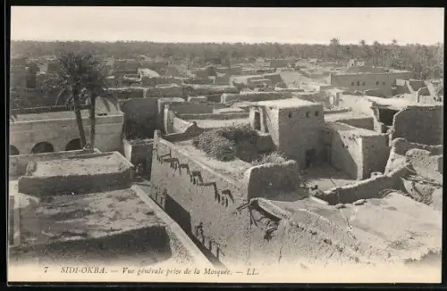 AK Sidi-Okba, Vue generale prise de la Mosquée
