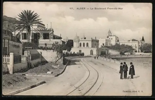 AK Alger, Le Boulevard Front-de-Mer