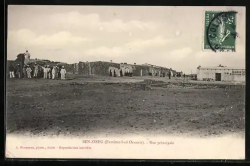 AK Ben-Zireg /Sud-Oranais, Rue principale