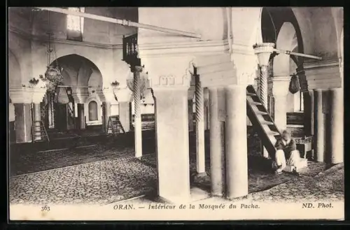 AK Oran, Interieur de la Mosquée du Pacha