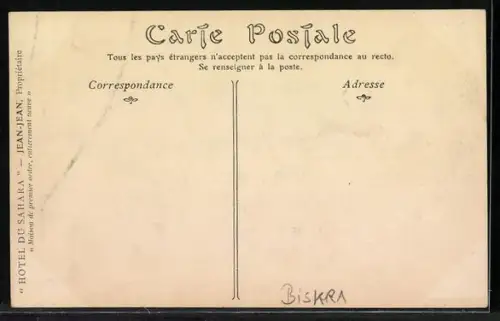 AK Biskra, Dar-Diaf Hotel et Circle des Etrangers