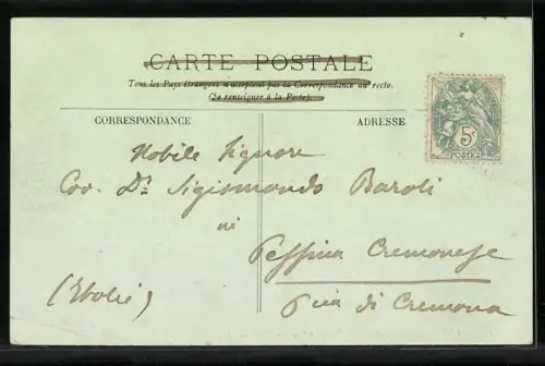 AK Alger, Vue générale des Boulevards et du Port