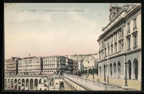 AK Alger, La Chambre de Commerce et le Boulevard