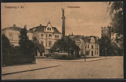 AK Oldenburg i. Gr., Friedensplatz