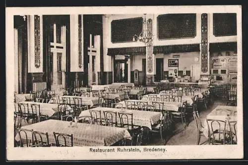 AK Bredeney, Restaurant Ruhrstein, Inh. Waldemar Müller, Speisesaal
