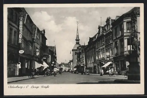 AK Oldenburg i. O., Lange Strasse, Geschäft Wittekind