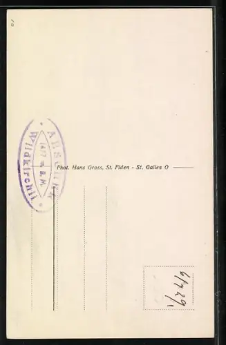 AK Appenzell, Appenzellerin in Schweizer Tracht