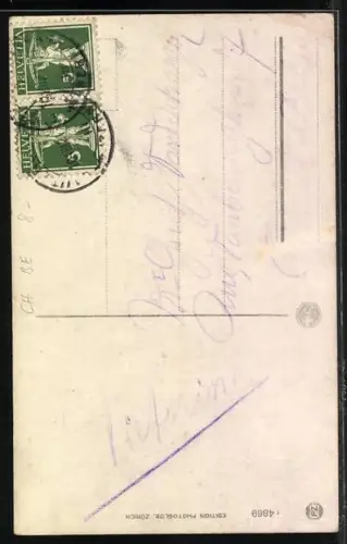 AK Geschwister in Bernertrachten