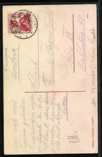 AK Tessin, Costumi Ticinesi, Zwei Frauen in Tracht mit Kind