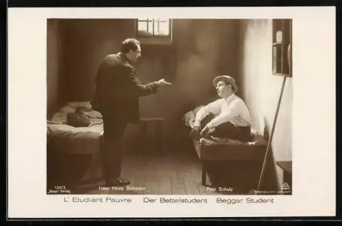 AK Filmszene aus Der Bettelstudent