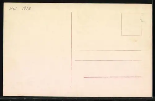 AK Der Bettelstudent, Filmszene mit Gräfin Agnes Esterhazy und Harry Liedtke