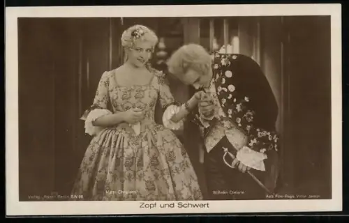 AK Zopf und Schwert, Filmszene mit Mady Christians