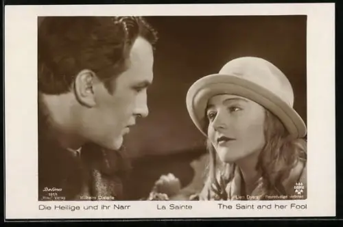 AK Filmszene aus Die Heilige und ihr Narr