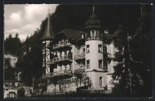AK Berchtesgaden, Hotel Haus Zarske
