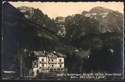 AK Berchtesgaden, Hotel und Restaurant Erika
