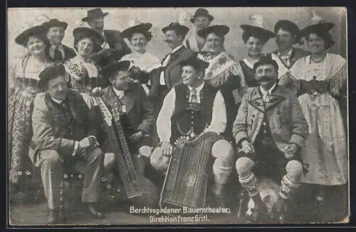 AK Berchtesgaden, Bauerntheater, Direktion Franz Gritl