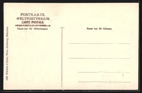 AK Berchtesgaden, Ortsansicht mit Kirche und Bergen