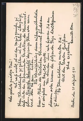 AK Schauspielerin Camilla Horn mit verführerischem Blick