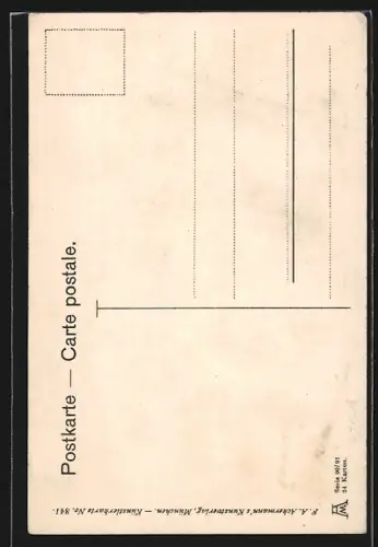 Künstler-AK Schauspielerin Eleonore Duse mit Kind