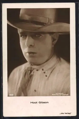 AK Schauspieler Hoot Gibson im Porträt