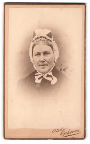 Fotografie M. Ophoven, Düren, Oberstrasse 33, Porträt einer Dame