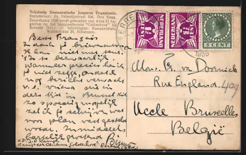 AK Eerbeek /Vel., V.D.J.O. kamp Coldenhove