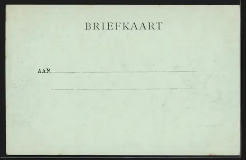 Mondschein-AK Haarlem, Kaasmarkt en Waag