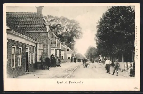 AK Finsterwolde, Straatbeeld