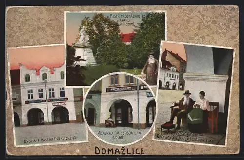 AK Domazlice / Taus, Bydlisté Mistra Vrichlického