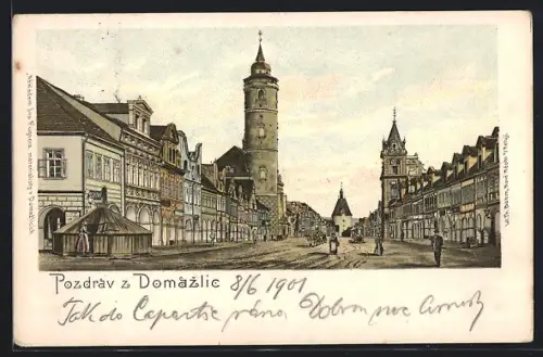 AK Domazlice, Cástecný pohled