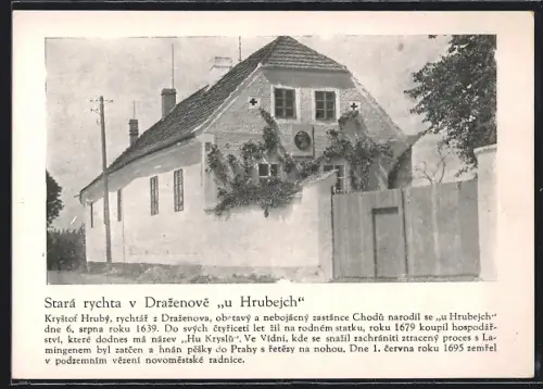 AK Drazenov, Stará rychta u Hrubejch