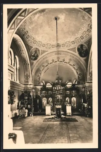 AK Frantiskovy Lázne, Vnitrek pravoslavneho kostela