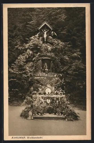 AK Karlsbad, Waldandacht