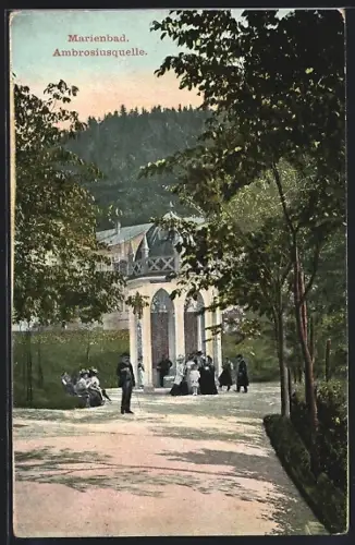 AK Marienbad, Ambrosiusquelle