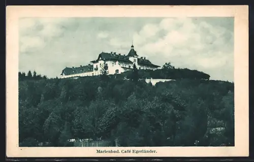 AK Marienbad, Café Egerländer