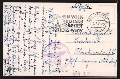 AK Hof / Saale, Blick auf die Kasernen